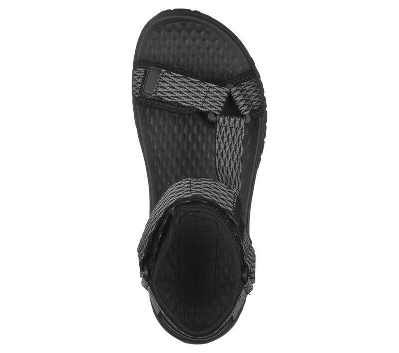 Skechers LOMELL - RIP TIDE Herren Sandale schwarz