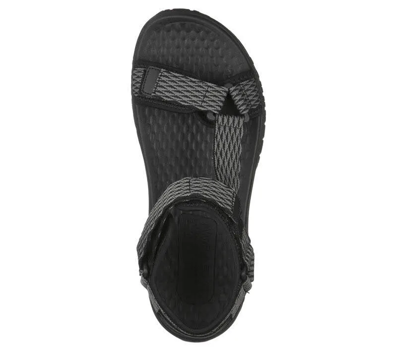 Skechers LOMELL - RIP TIDE Herren Sandale schwarz