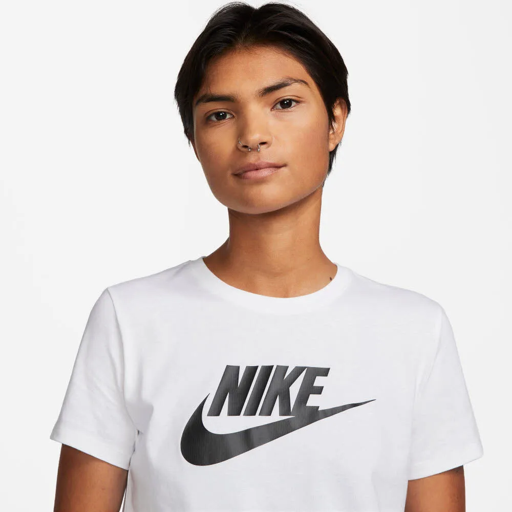 Nike Sportswear Essentials Damen-T-Shirt Freizeitshirt weiß