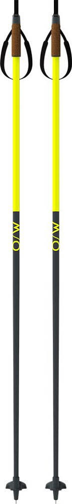 Oneway DIAMOND SPRINT Kinder Langlaufstöcke yellow/asphalt