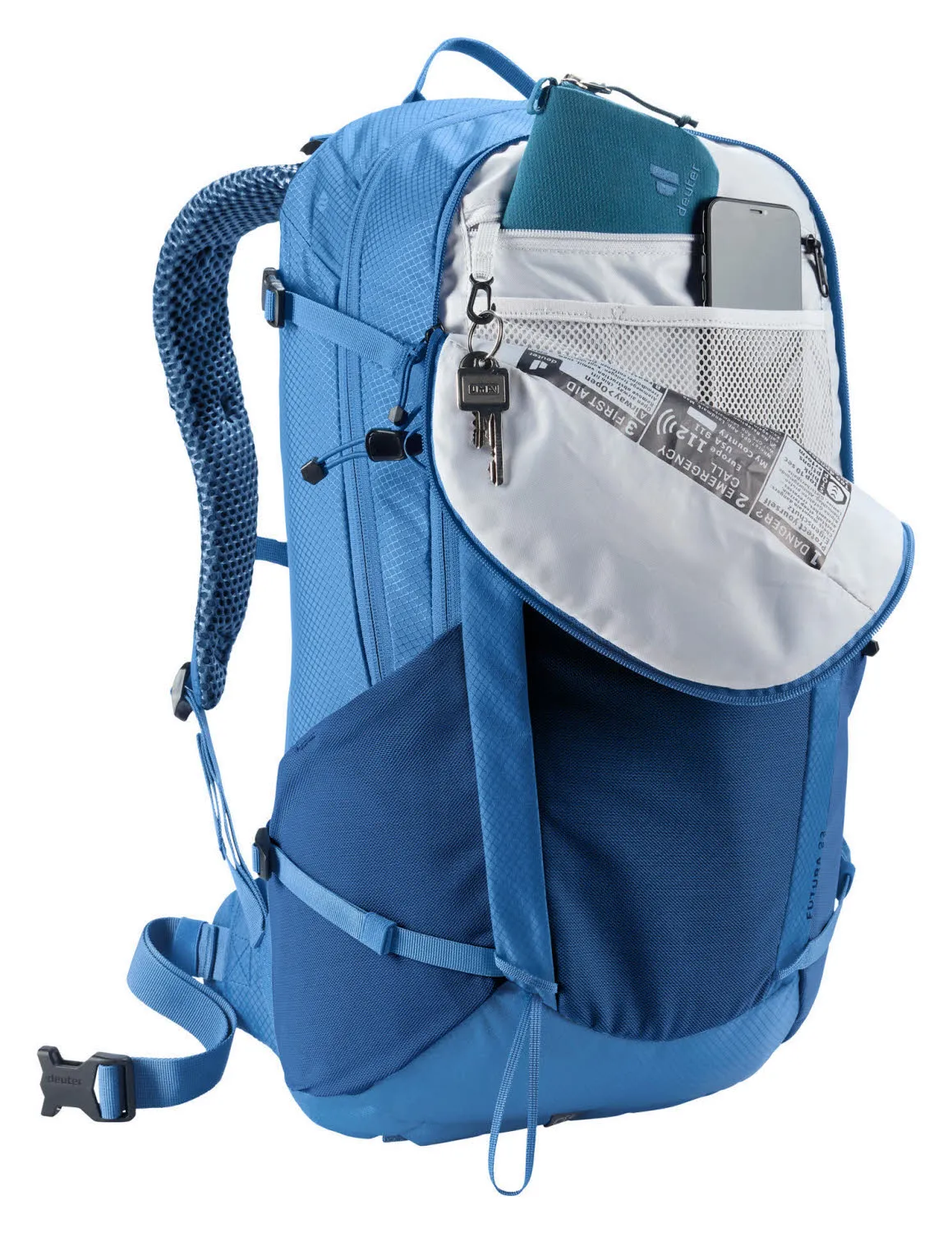 Deuter Futura 23 Wanderrucksack Treckingrucksack blau