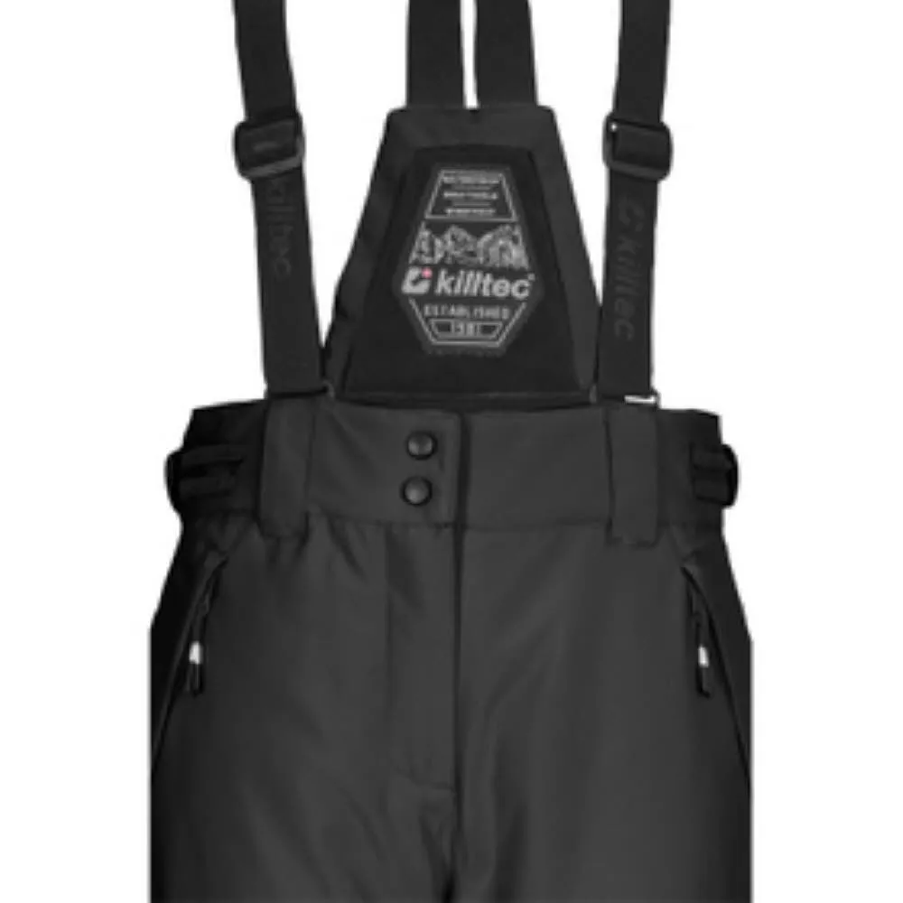 Skihose KSW 213 GRLS SKI PNTS Mädchen schwarz