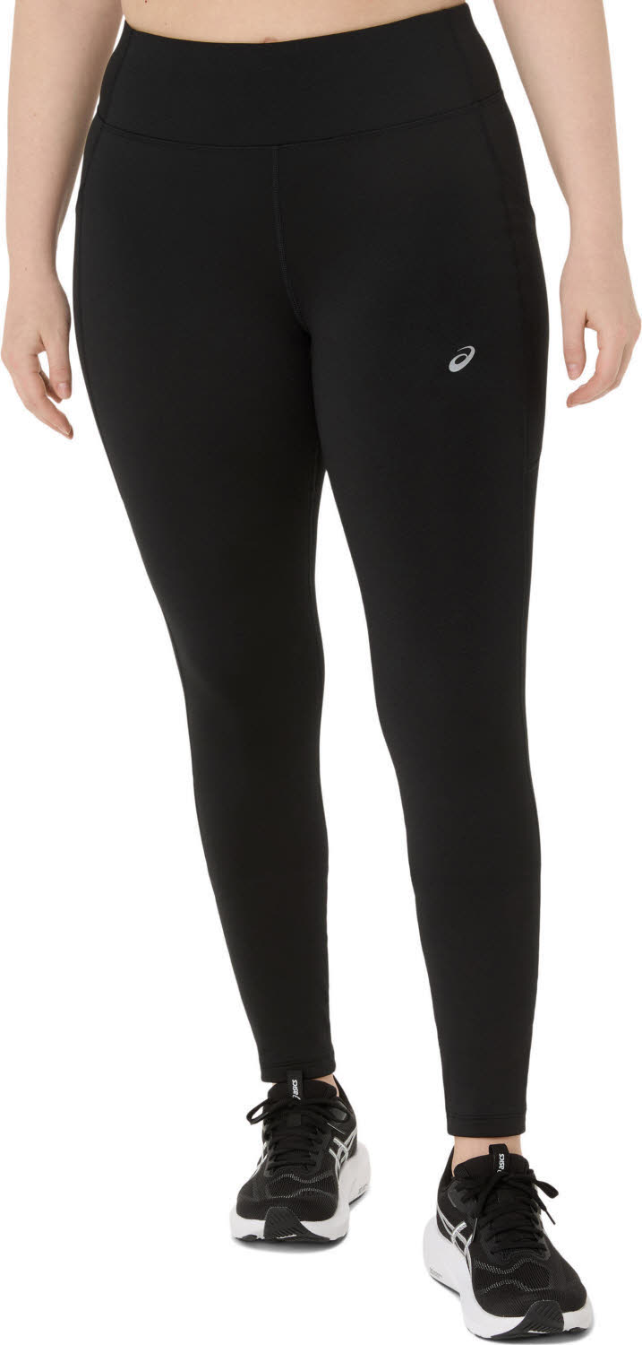 Asics CORE WINTER TIGHT Damen Laufhose Lauftight schwarz