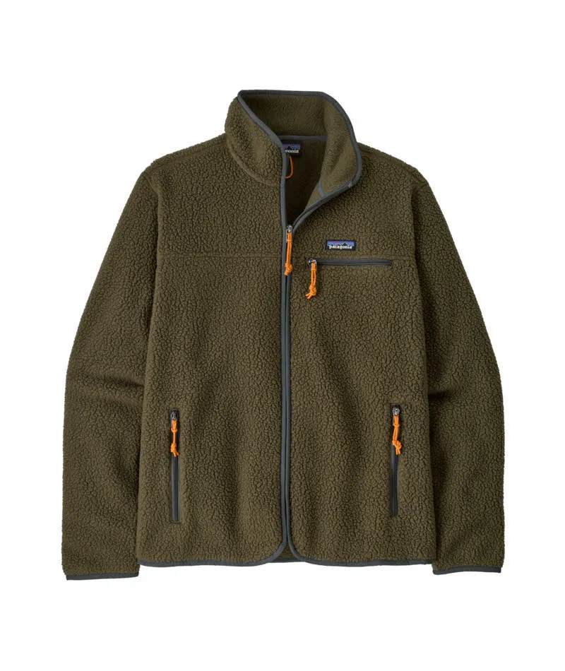 Patagonia Retro Pile Jacket Herren Fleecejacke basin green