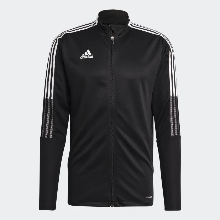 adidas TIRO21 TK JKT Herren Trainingsjacke Trainingsweste schwarz