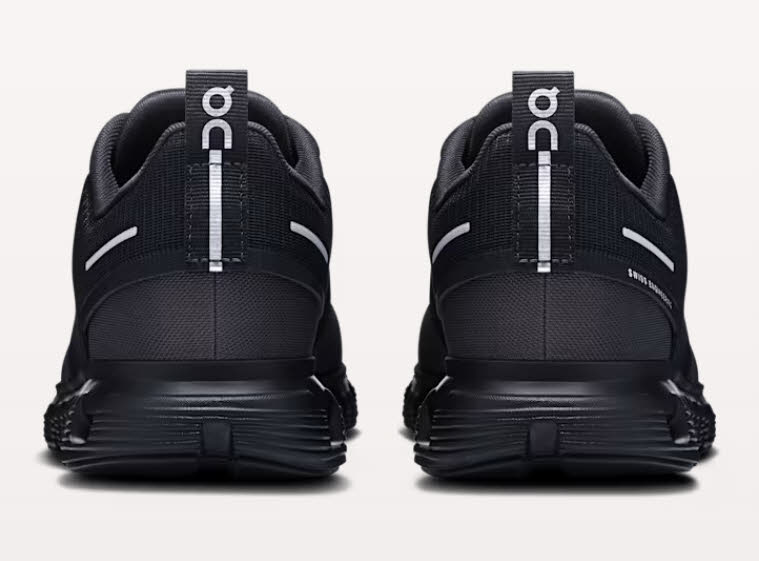 ON Cloud 6 WP Sneaker Freizeitschuh wasserdicht Damen schwarz