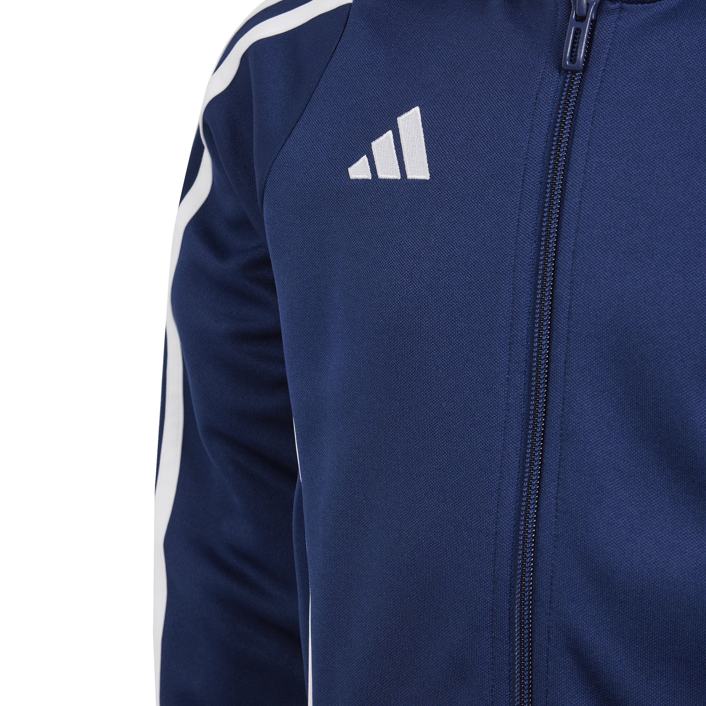 adidas Tiro 24 Kids Trainingsjacke Sportjacke Kinder dunkelblau