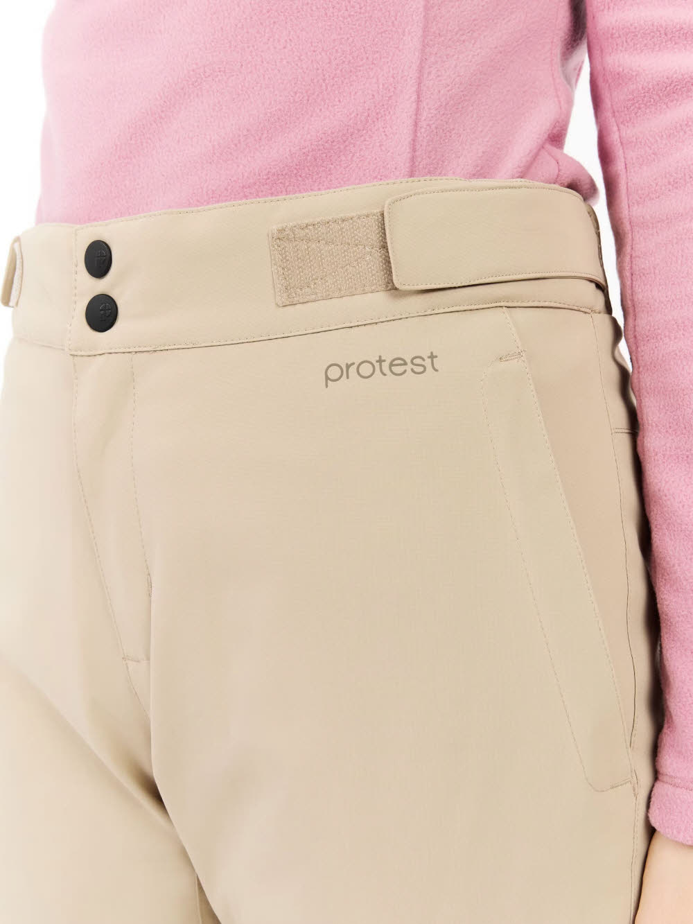 Protest PRTVoleta snowpants Damen Skihose Schneehose bamboo beige