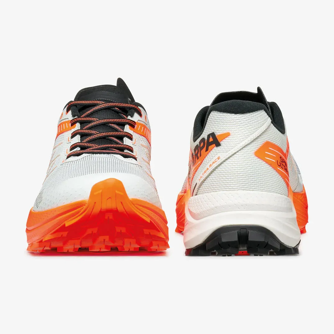 Scarpa Spin Ultra 2 Herren Trailrunning-Schuhe Joggingschuhe ice/orange fluo