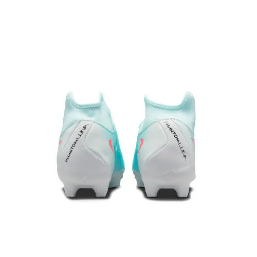 Nike Phantom Luna 2 Academy MG High- Cleats Fußballschuhe Sockenschuh Herren türkis blau