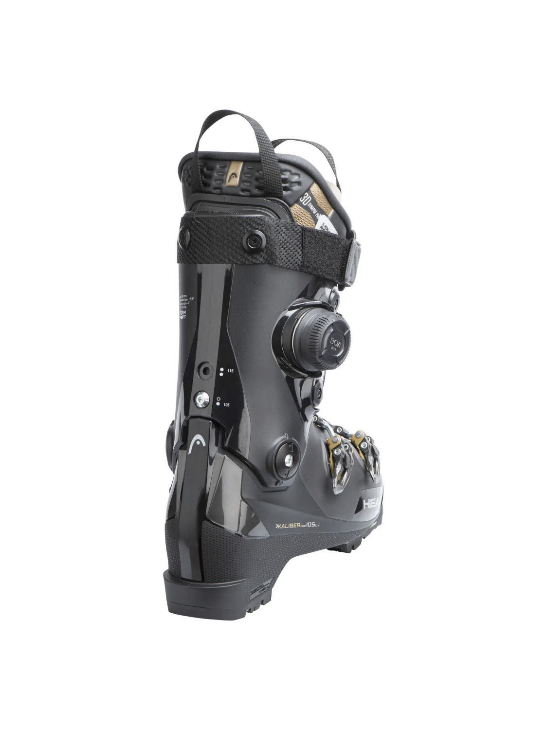 Head KALIBER PRO 105 W LV GW BOA Damen Skischuhe Skiboots schwarz