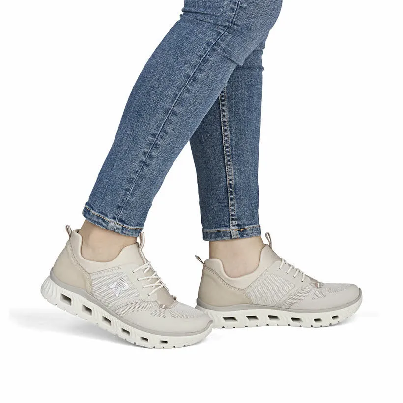 Rieker Damen Halbschuh beige