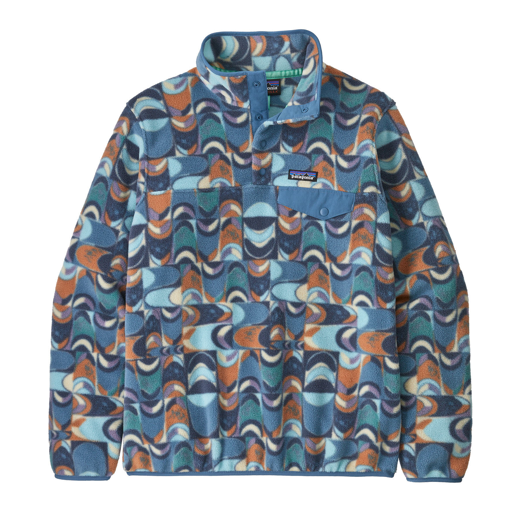 Patagonia Lightweight Synchilla® Snap-T® Fleece Pullover Damen dunkelblau