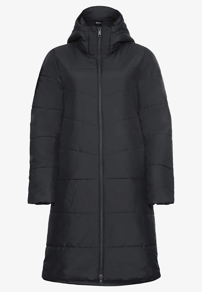 Jack Wolfskin Deutzer Coat Damen Wintermantel Freizeitmantel schwarz