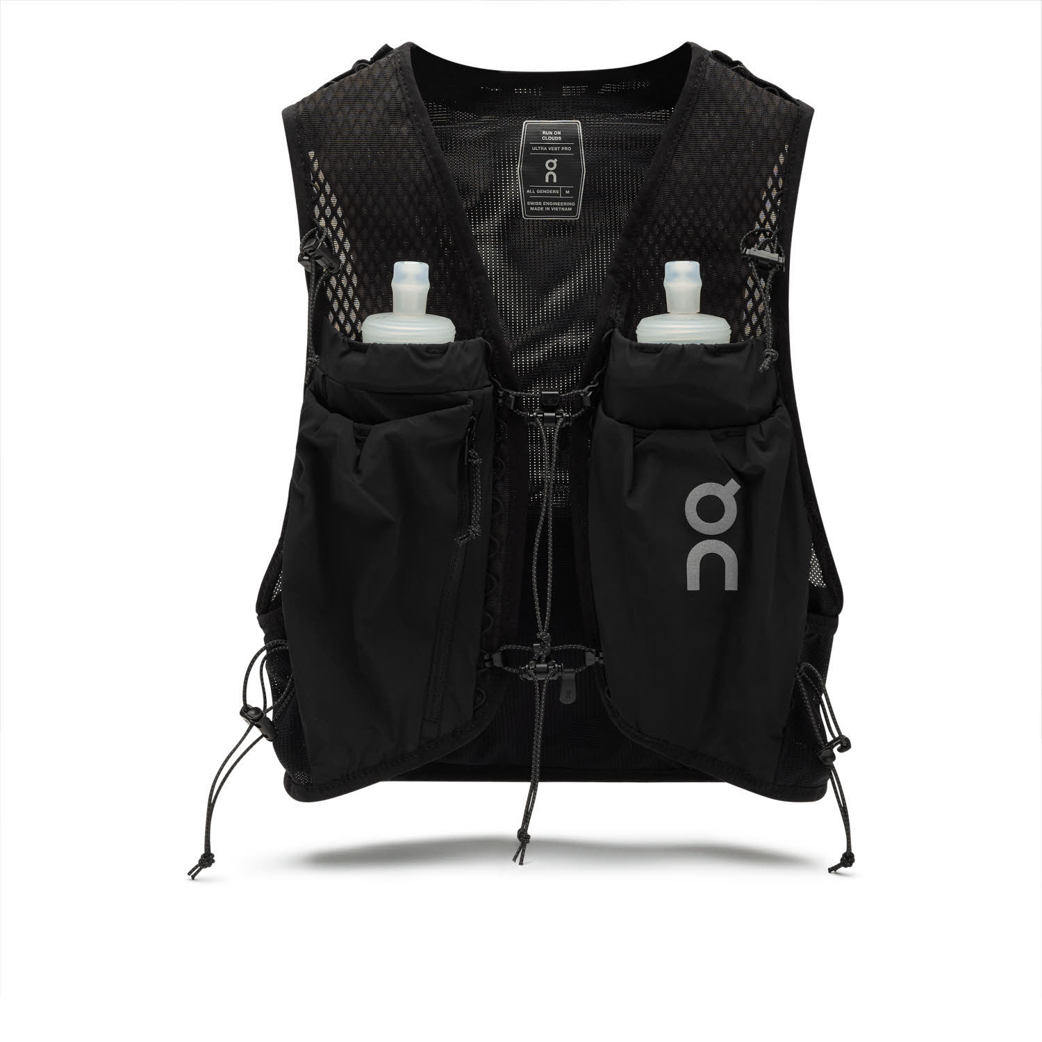 ON ULTRA VEST PRO Unisex Trailrunning Weste Trinkweste schwarz
