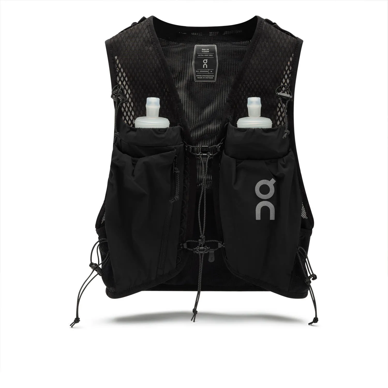 ON ULTRA VEST PRO Unisex Trailrunning Weste Trinkweste schwarz