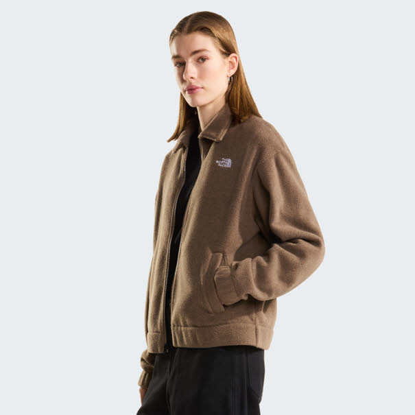 THE NORTH FACE DA FLEECE COLLARED JACKET Damen Fleecejacke braun