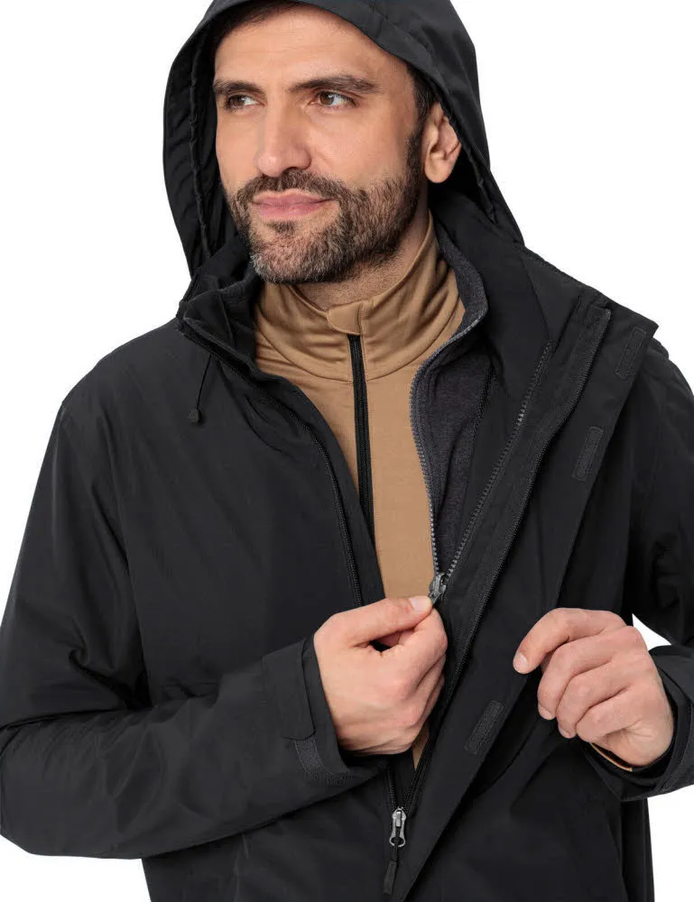 VAUDE Rosemoor 3in1 Jacket Herren 3in1 Wanderjacke schwarz