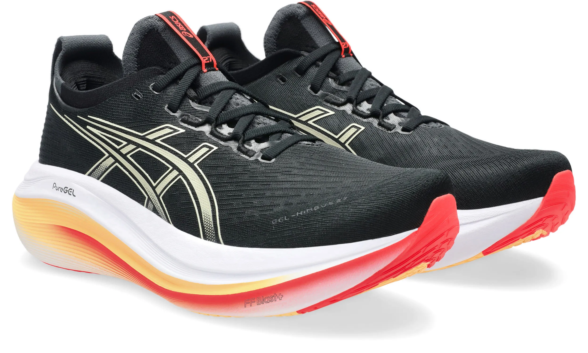 Asics GEL-NIMBUS 27 Herren Laufschuhe Joggingschuhe black/khaki