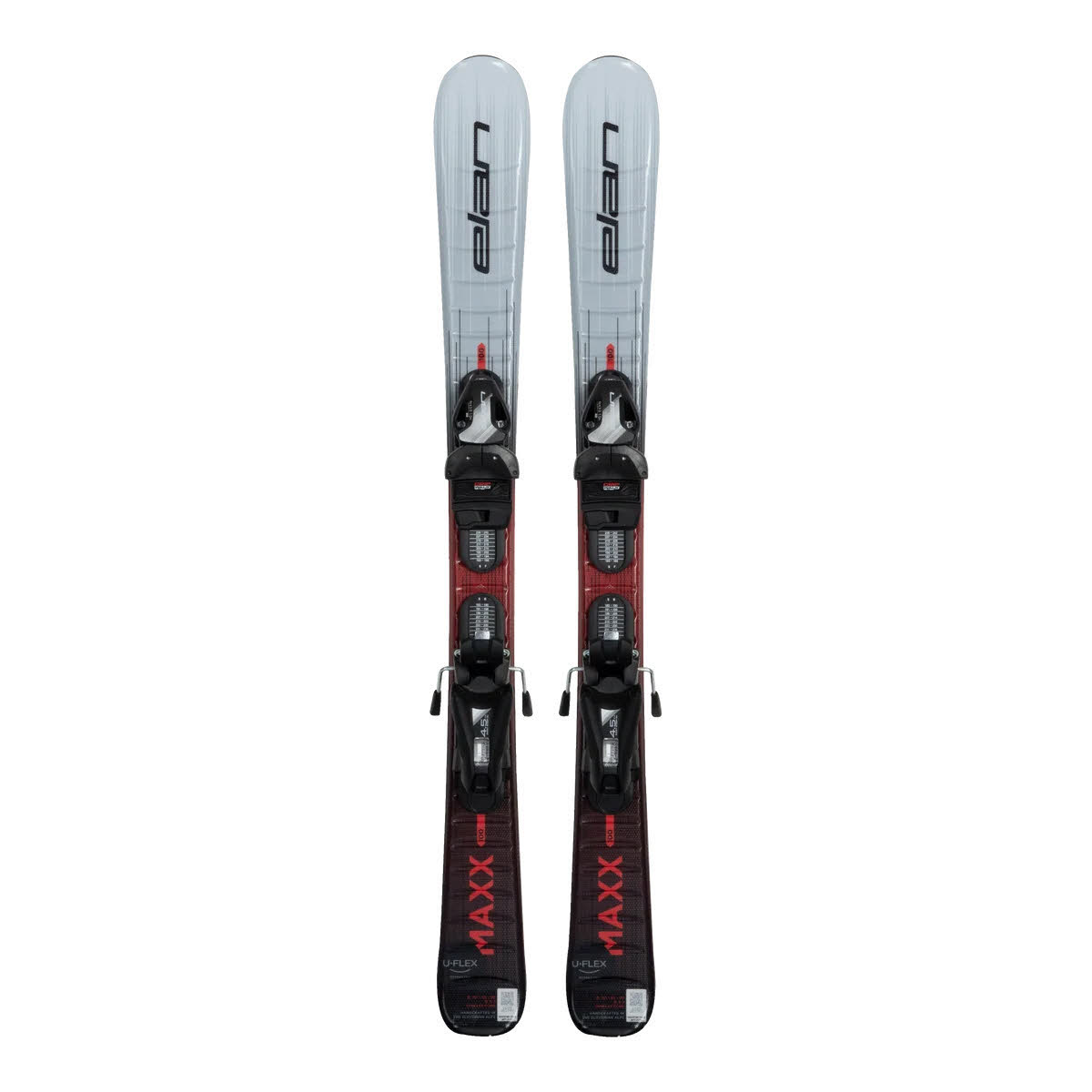 Elan MAXX RED JR SHIFT EL 4.5 GW 70-120cm Kinder Ski Einsteiger 26/27 blau/rot