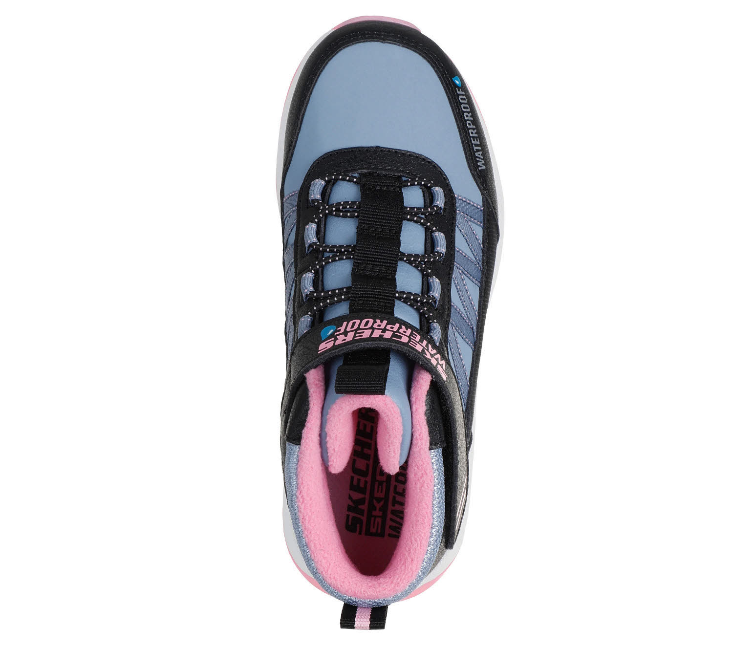 SKECHERS Storm Blazer - Arctic Mass Kinder Winterstiefel Outdoorstiefel schwarz/rosa