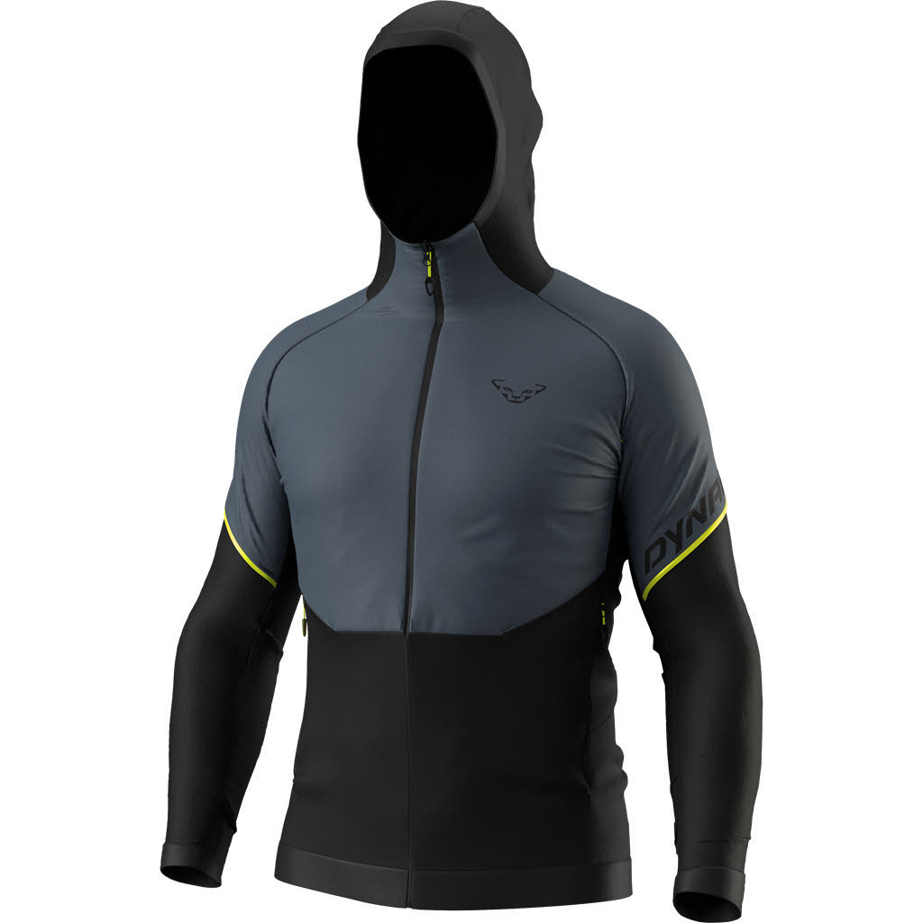 Dynafit Alpine Hybrid Herren Wanderjacke Laufjacke grau