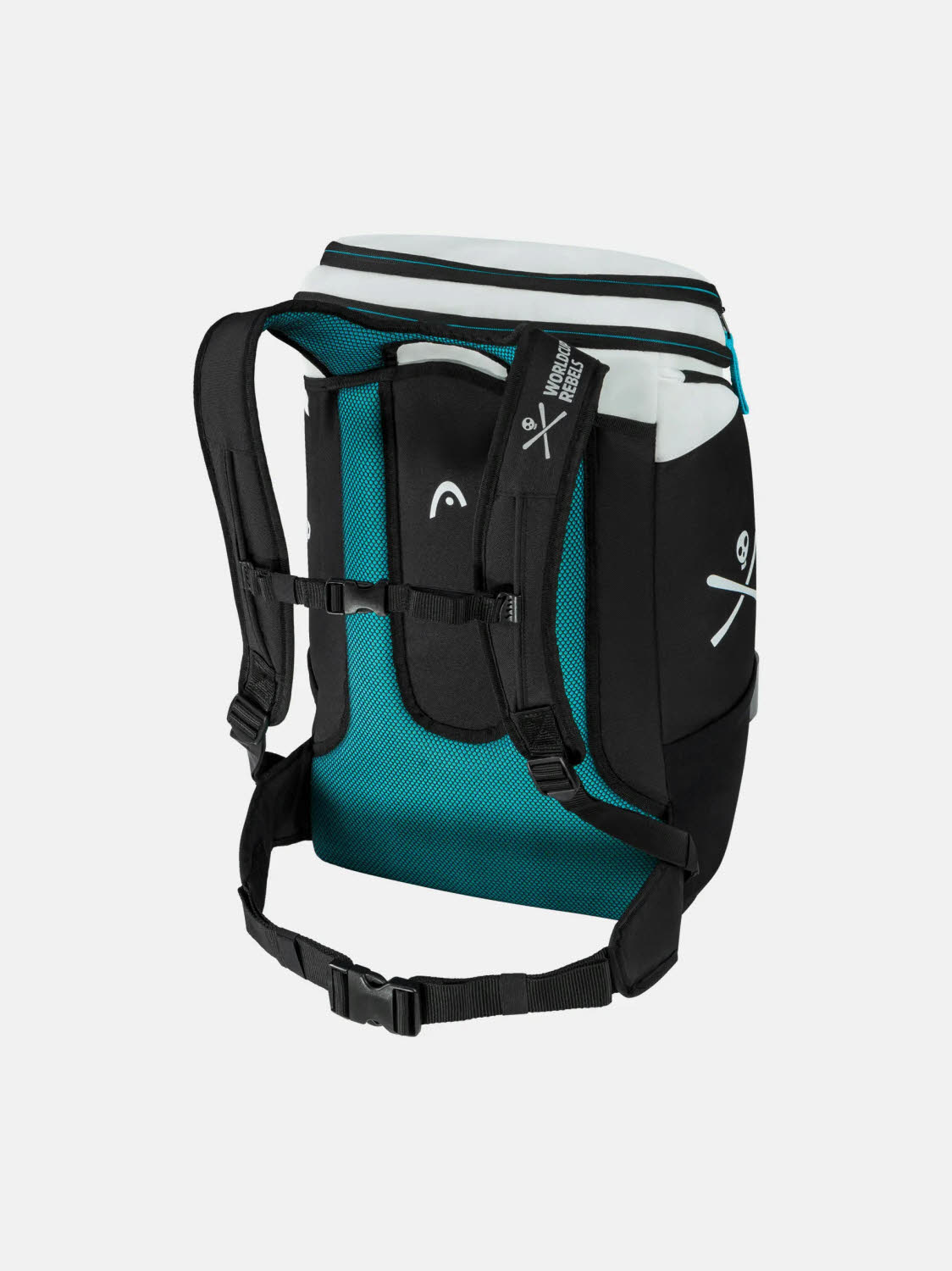 Head Rebels Backpack 30L Unisex Skischuhtasche Skirucksack schwarz/weiß