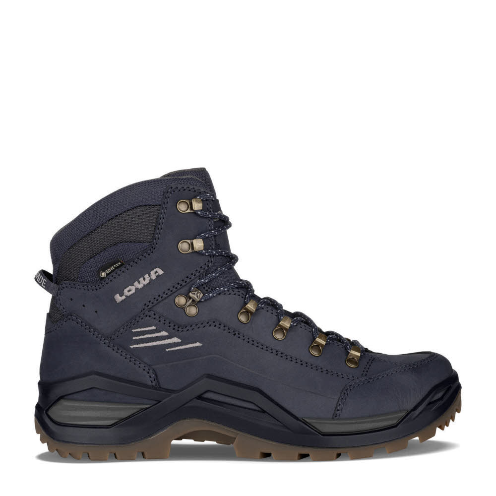 Lowa RENEGADE EVO GTX MID Herren Wanderschuhe Trekkingschuhe Mid navy/grau