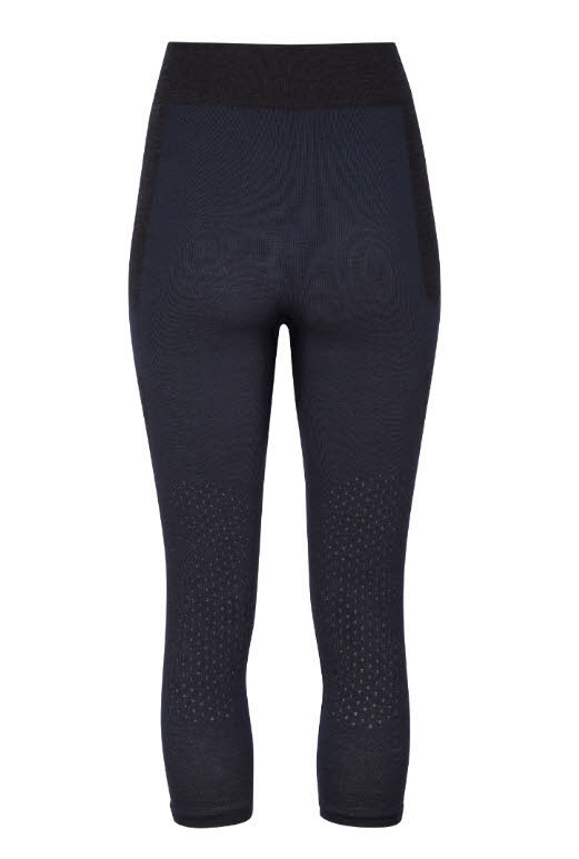 CEP Ski Merino Base Layer 3/4 Tights Damen Skiunterwäsche blau