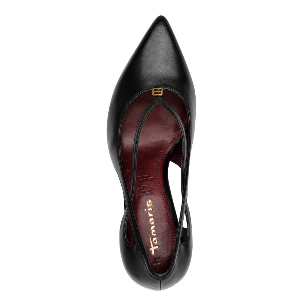 Tamaris Damen Pumps schwarz