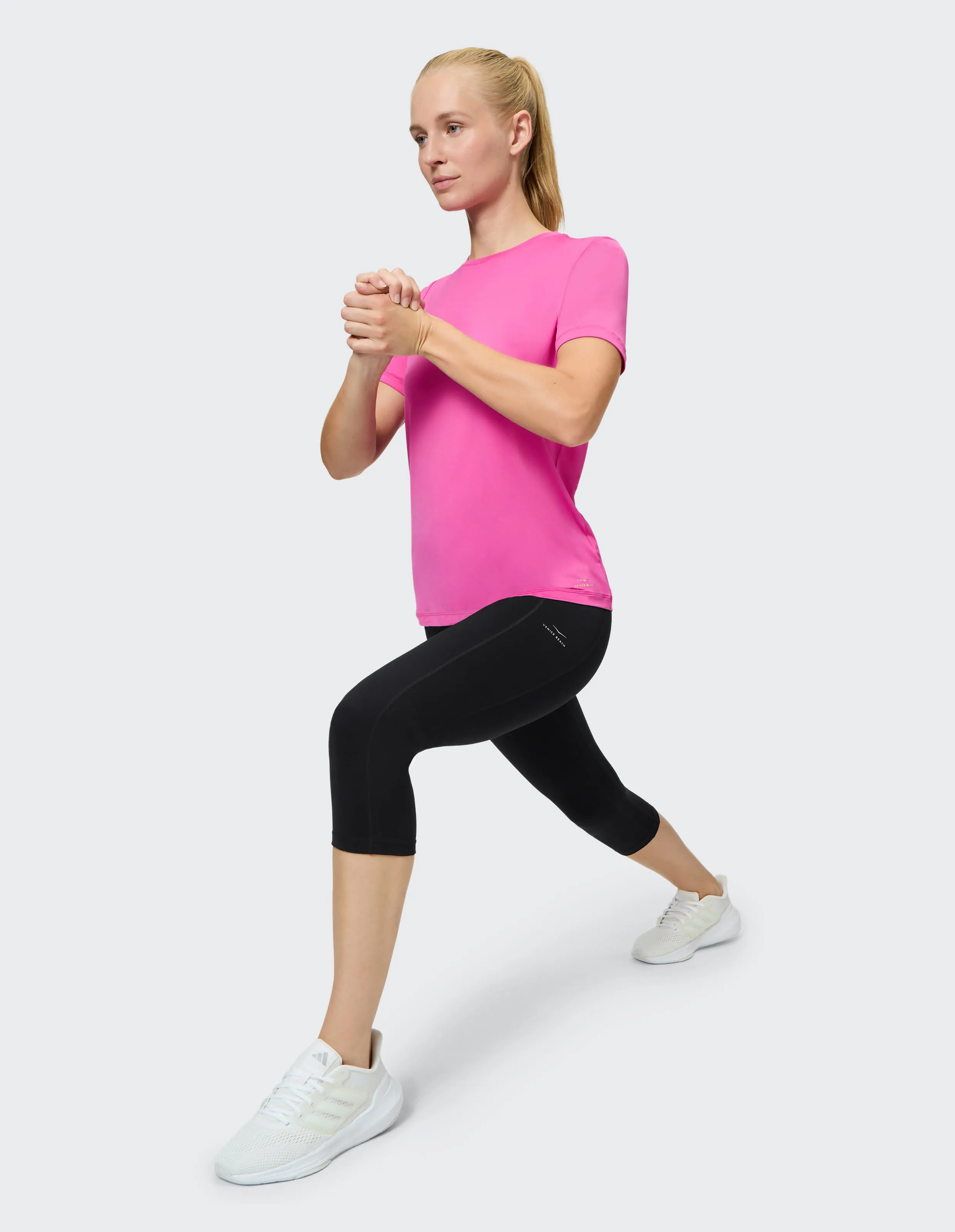 Venice Beach AMELIA 3/4-Tights Sportleggings Damen schwarz