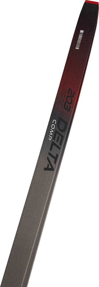 Rossignol DELTA COMP R-SKIN STIFF Langlaufski Klassisch Fellski + Race Classic Bdg. grau/schwarz