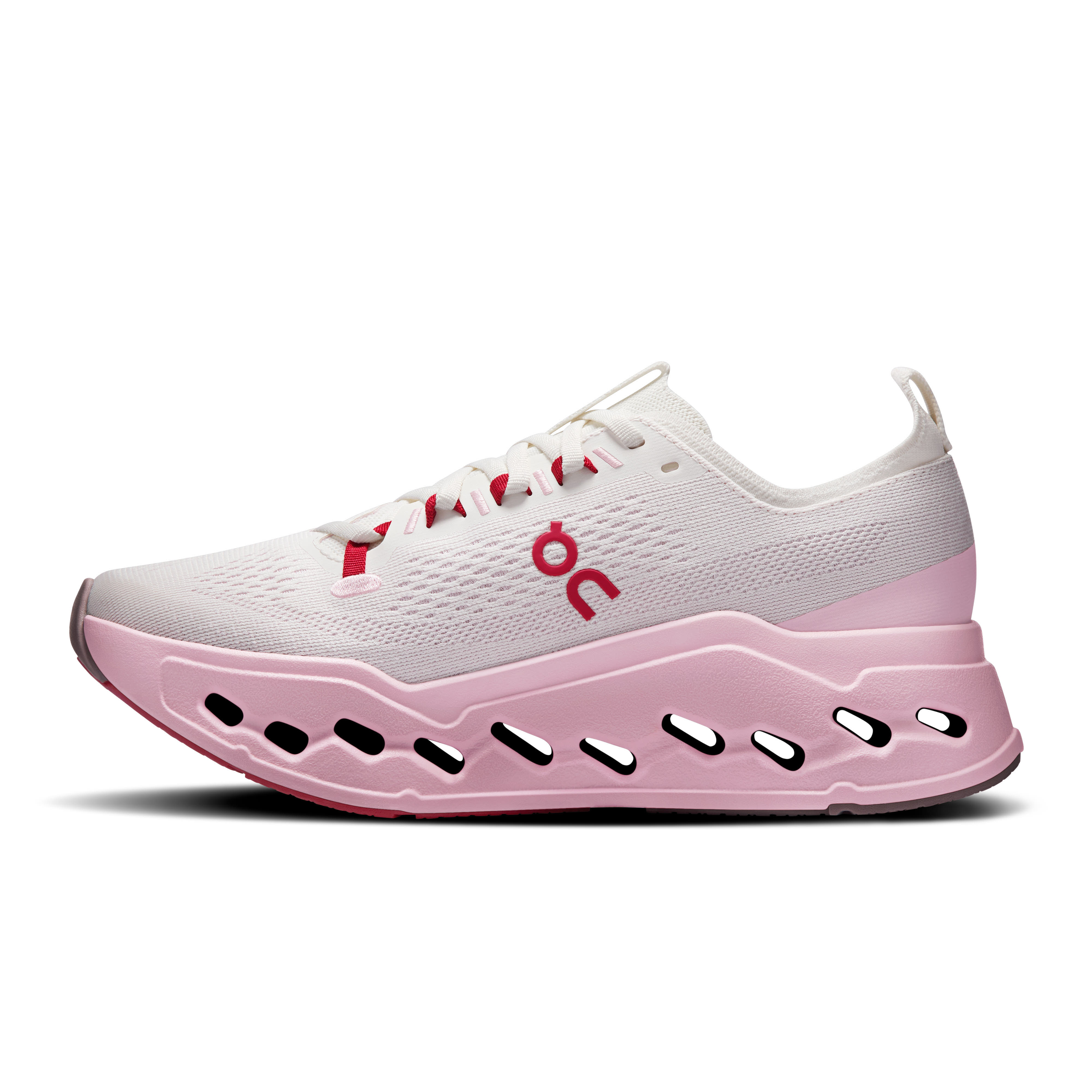 ON CLOUDSURFER MAX Damen Laufschuhe Joggingschuhe ivory/peony