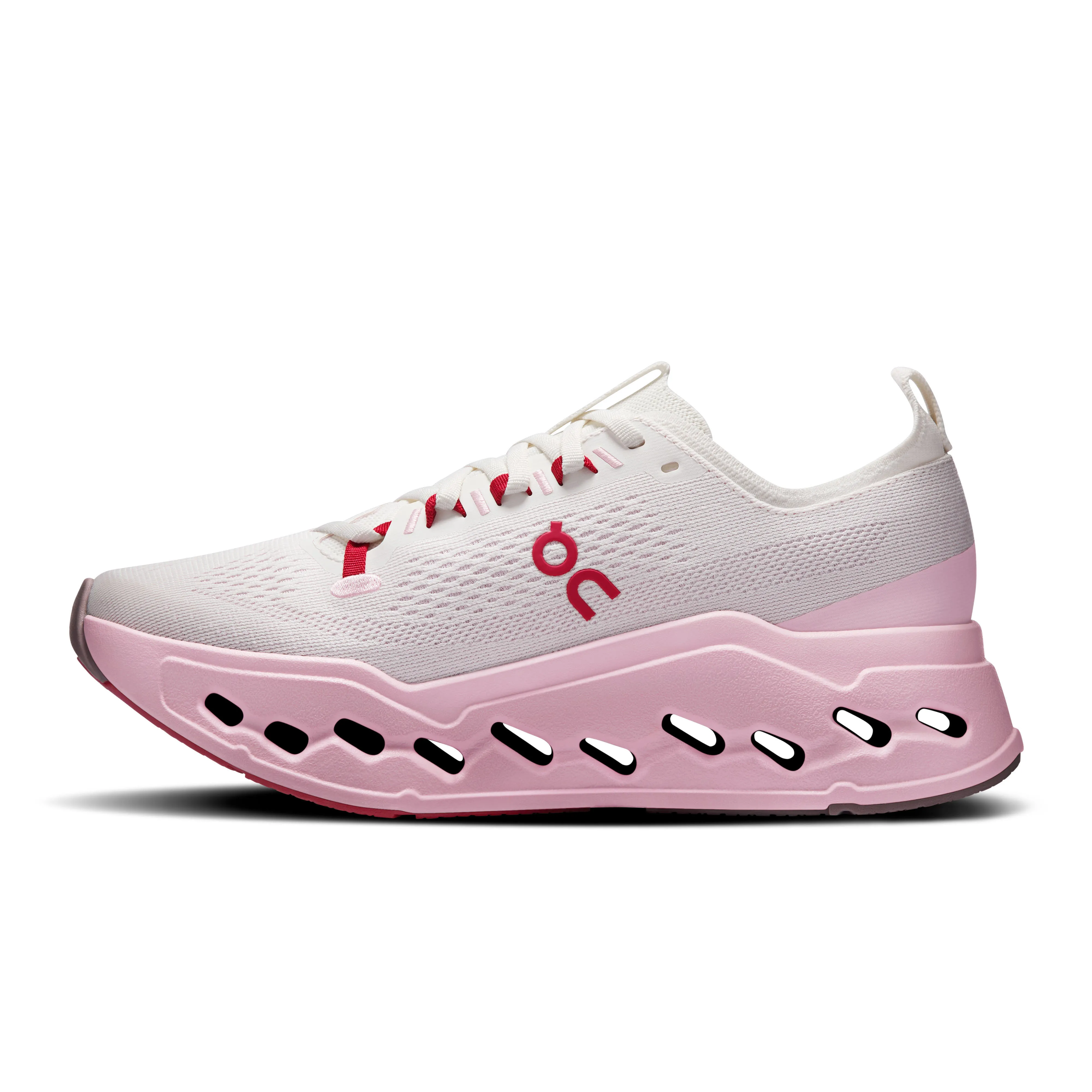 ON CLOUDSURFER MAX Damen Laufschuhe Joggingschuhe ivory/peony