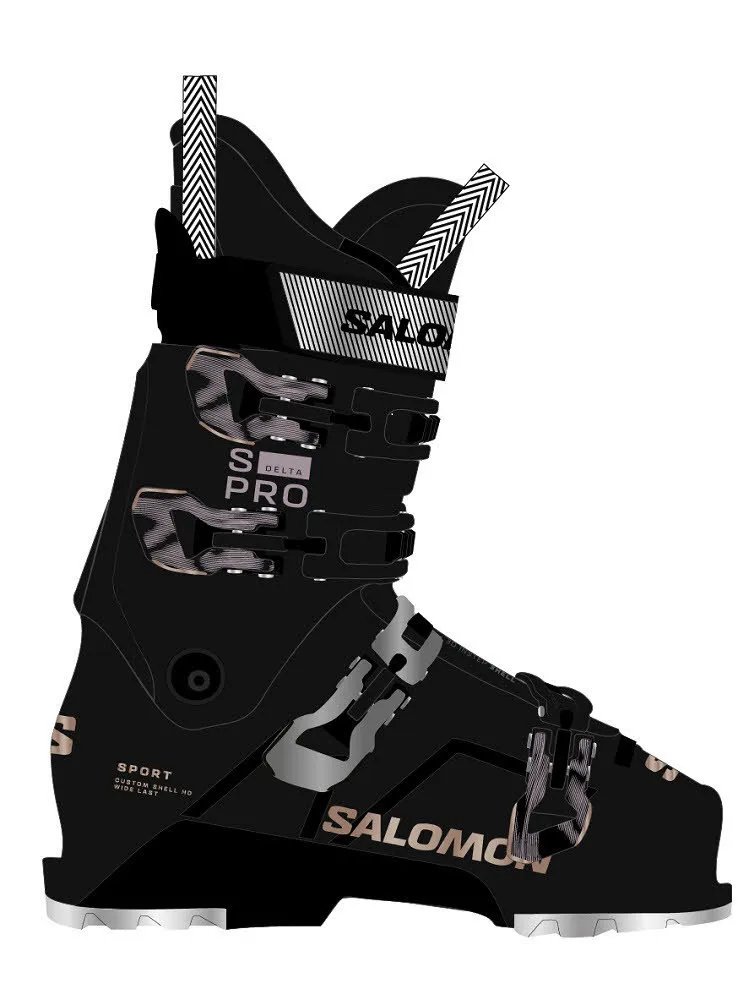 Salomon S/PRO DELTA SPORT 90W HV Damen Skischuhe Ski Boots schwarz