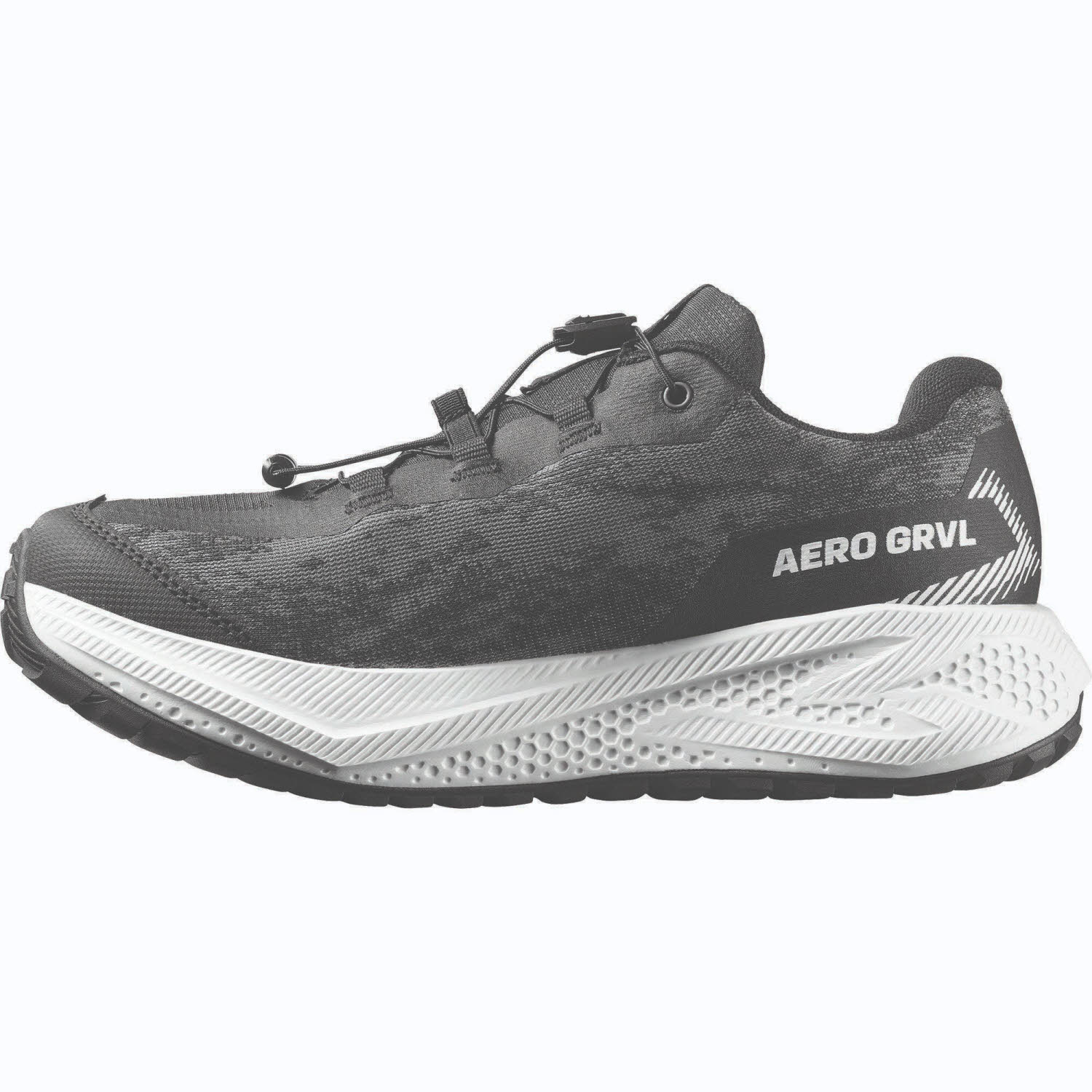 Salomon AERO GRVL Kinder Halbschuhe Outdoorschuhe schwarz