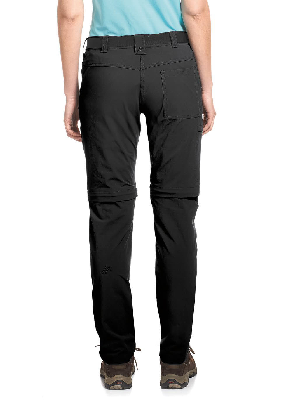 Maier Sports Wanderhose Inara Slim Zip Damen Funktion Outdoor Freizeit black NEU