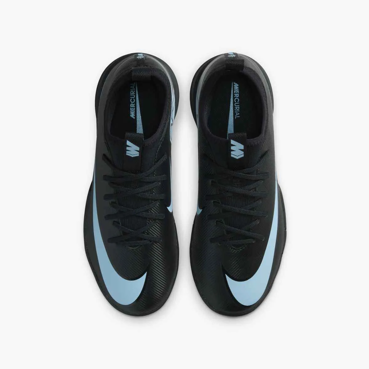 Nike JR ZOOM VAPOR 16 ACADEMY IC Fussballschuhe Kinder schwarz