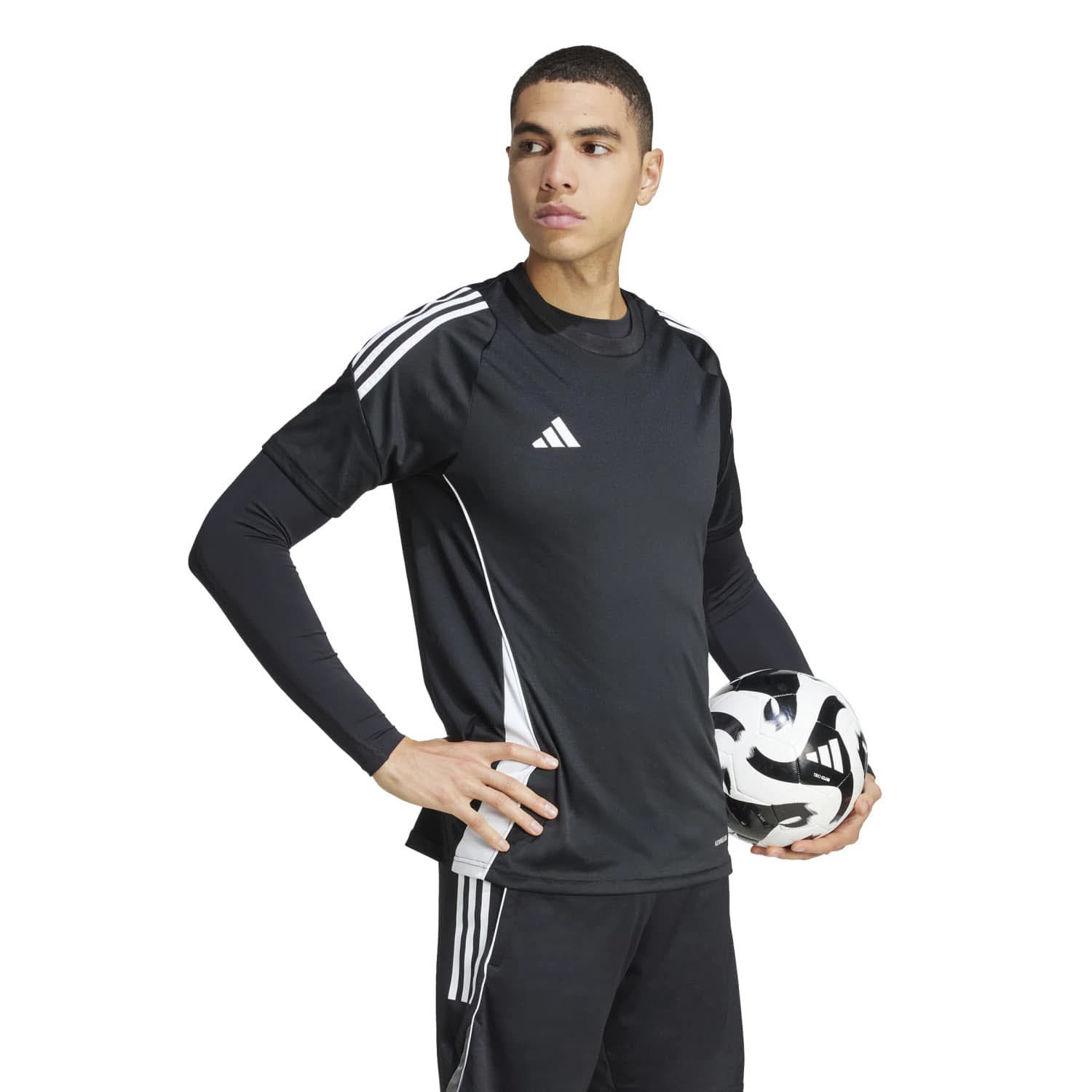 adidas TECHFIT Longsleeve Herren Langarmshirt Unterziehshirt schwarz