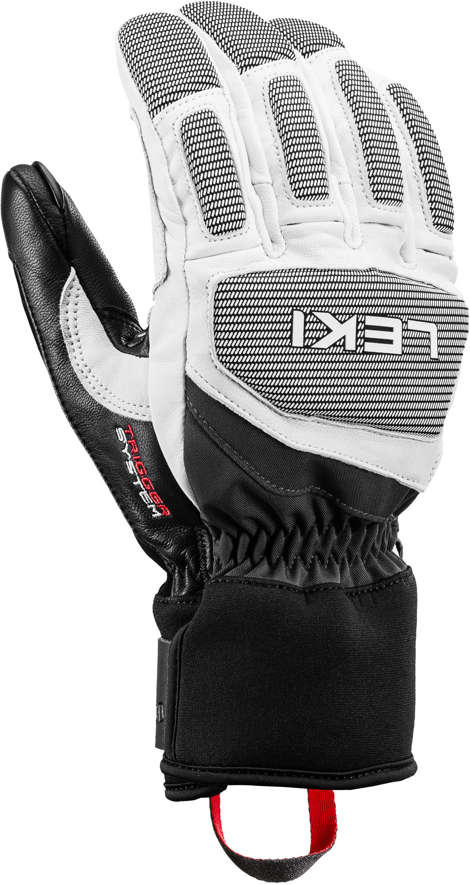Leki Griffin Pro 3D Unisex Winterhandschuhe Sporthandschuhe weiß