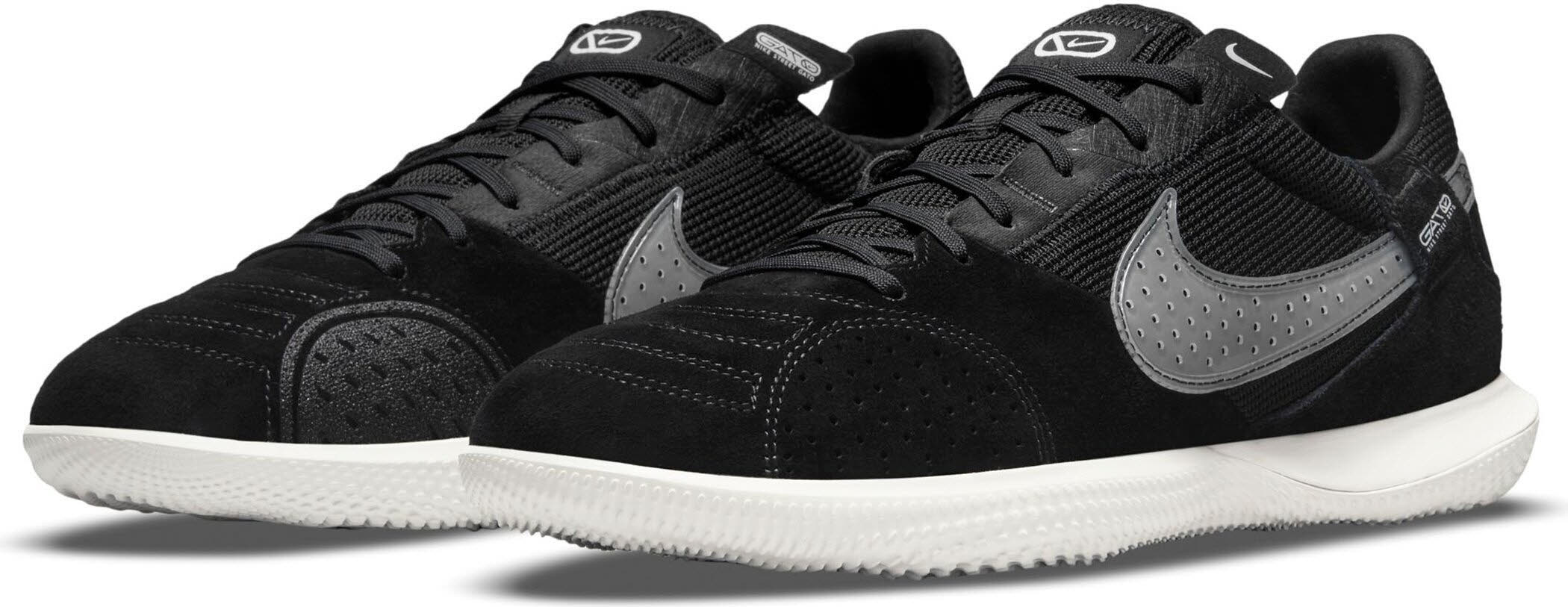NIKE STREETGATO SOCCER SHOES Herren Fußballschuhe Hallenschuhe schwarz NEU
