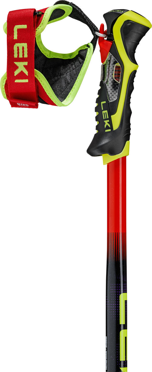 Leki WCR Pro SL TR Unisex Skistöcke Ski Poles rot/violett
