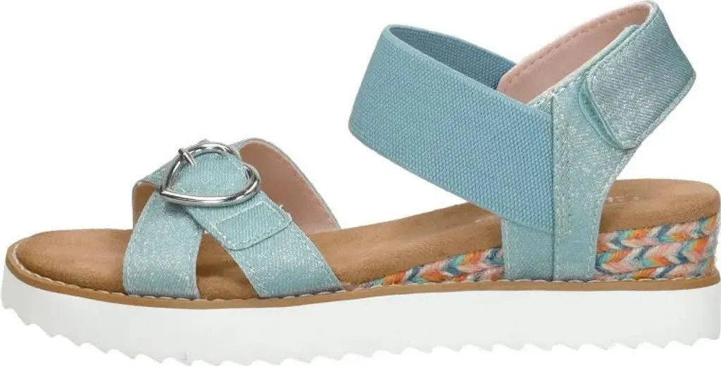 Skechers MISS DESERT KISS HI Mädchen Sandalen blau
