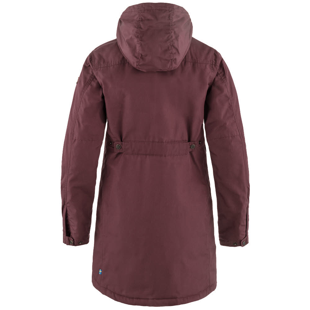 Fjällräven Kiruna Padded Parka W Freizeitmantel Damen dunkelrot