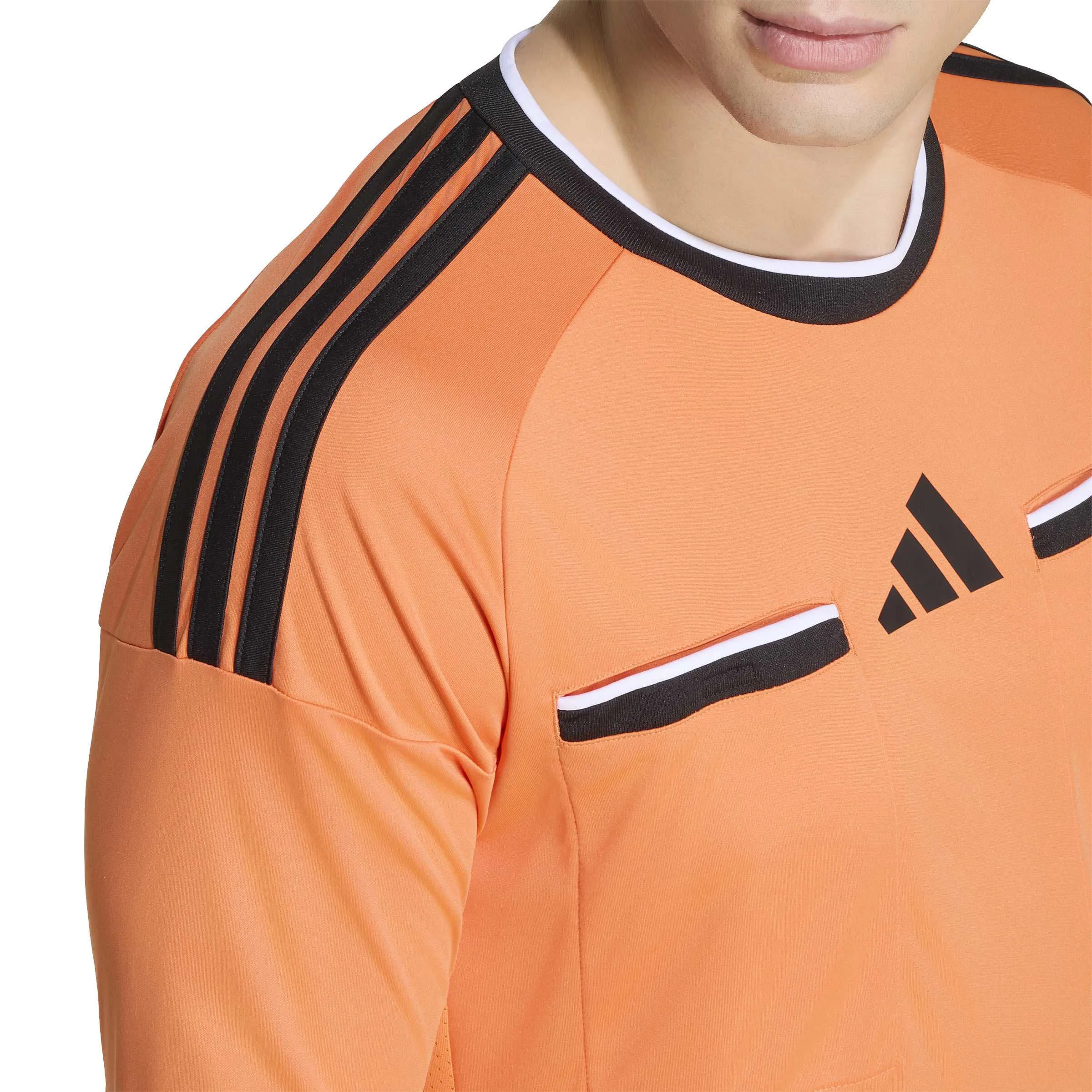 adidas Referee 26 Langarm Jersey Herren Schiedsrichtertrikot trace orange/black