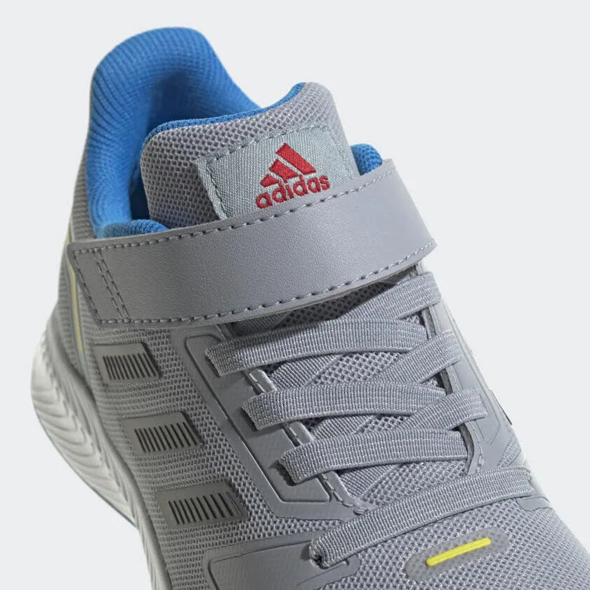 adidas RUNFALCON 2.0 EL Jungen Sneaker Sportschuhe Freizeitschuhe grau