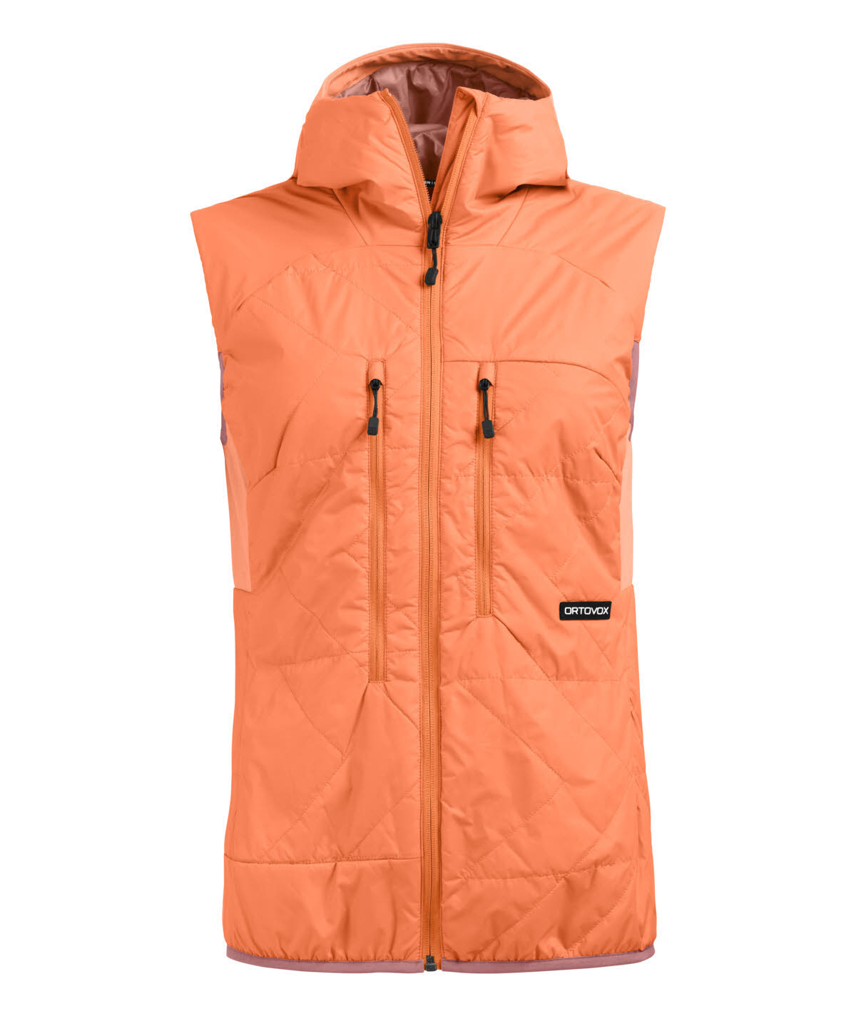 Ortovox VENET SWISSWOOL 60 VEST Damen Isolationsweste Outdoorweste orange