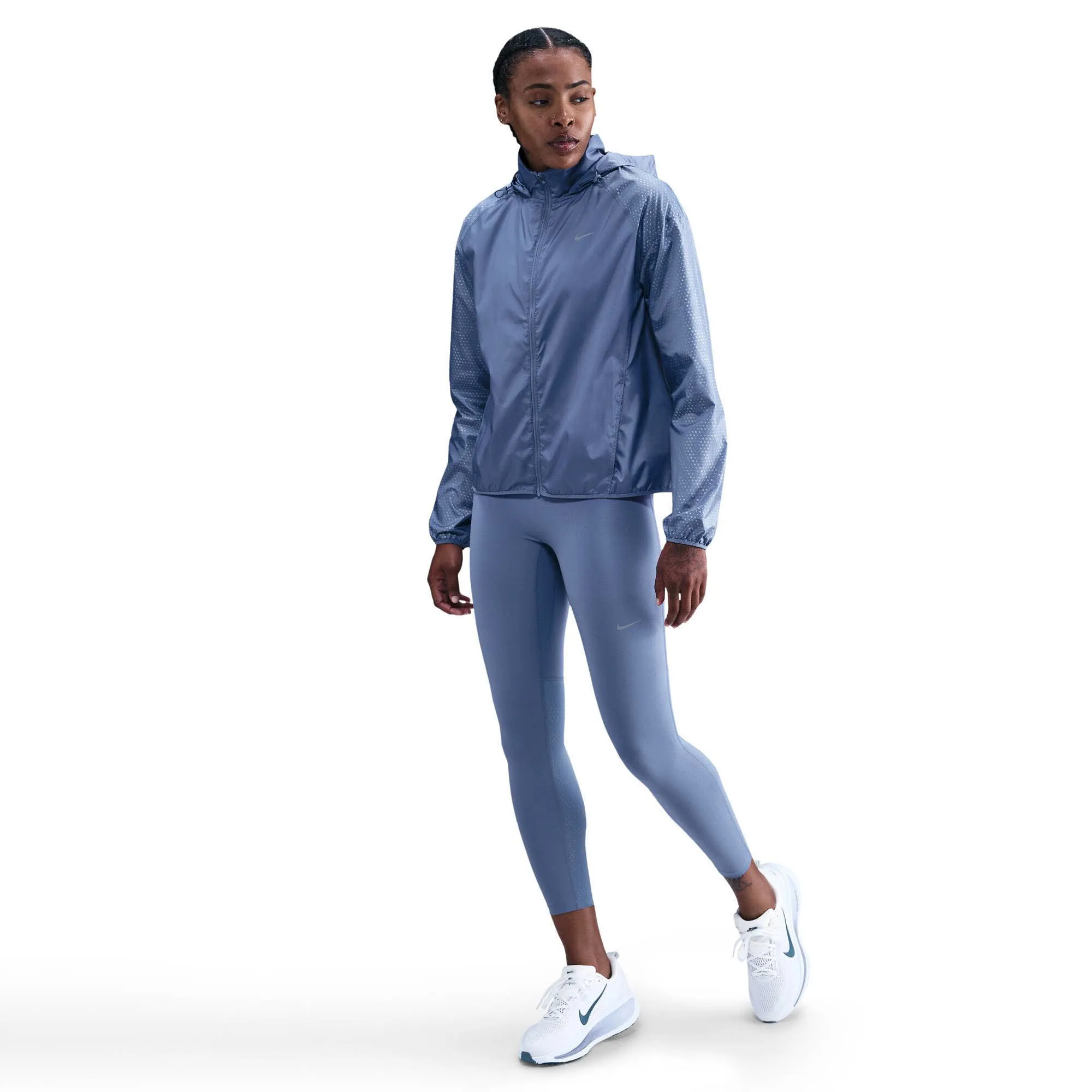 Nike Tempo Flash Damen Trainingsjacke Laufjacke blau
