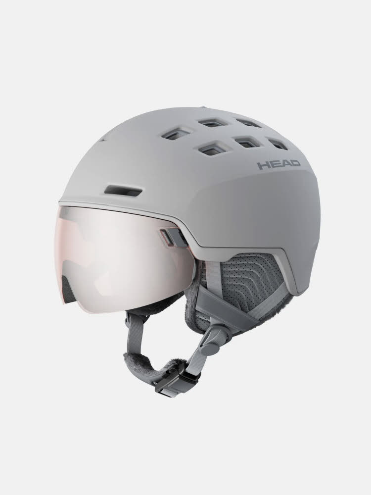 Head RACHEL Damen Skihelm Visierhelm Snowboardhelm grau