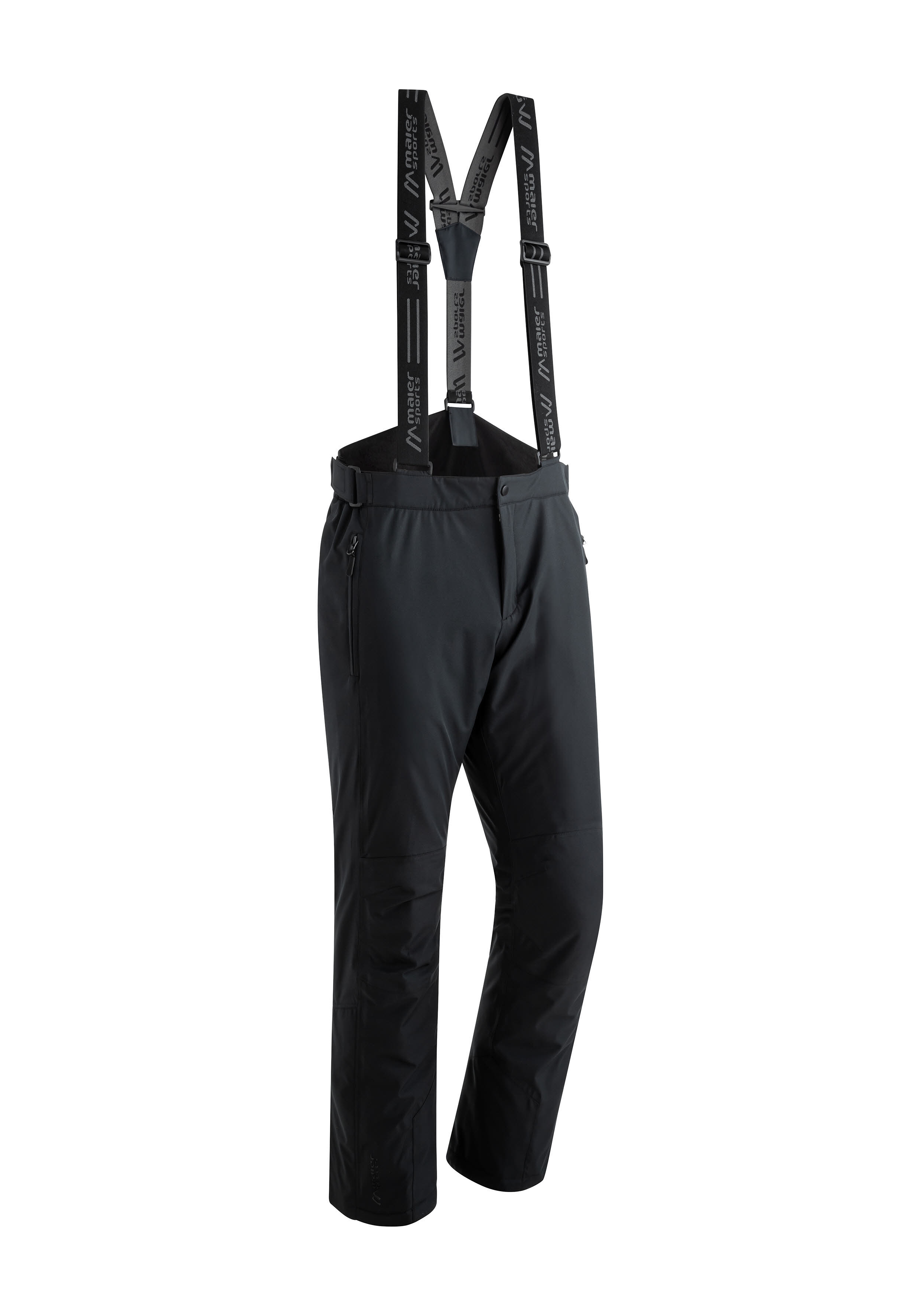 Maier Sports Joscha Slim Herren Skihose Snowboardhose Schneehose schwarz